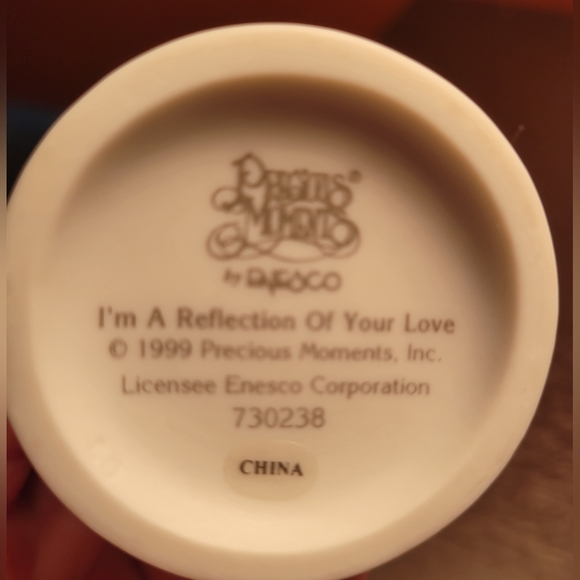 Precious Moments (Small Size) "I'm A Reflection Of Your Love" #730238 - Picture 3 of 3